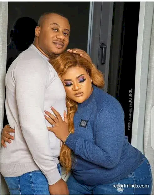 'Falegan used to cry on top of me' - Nkechi Blessing says as she shows off what she wears in place of panties (Video)