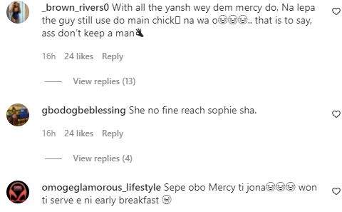 'Mercy in the mud' - Reactions as identity of main girlfriend of Mercy Eke's alleged billionaire boyfriend, Jowizazaa gets revealed