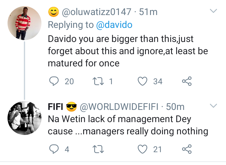 Fans beg as Davido obtains photo of troll who mentioned his son while dissing his ABT album cover