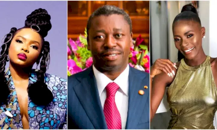 BBNaija's Khloe, others, react to claim that Yemi Alade is pregnant for President of Togo (Video)