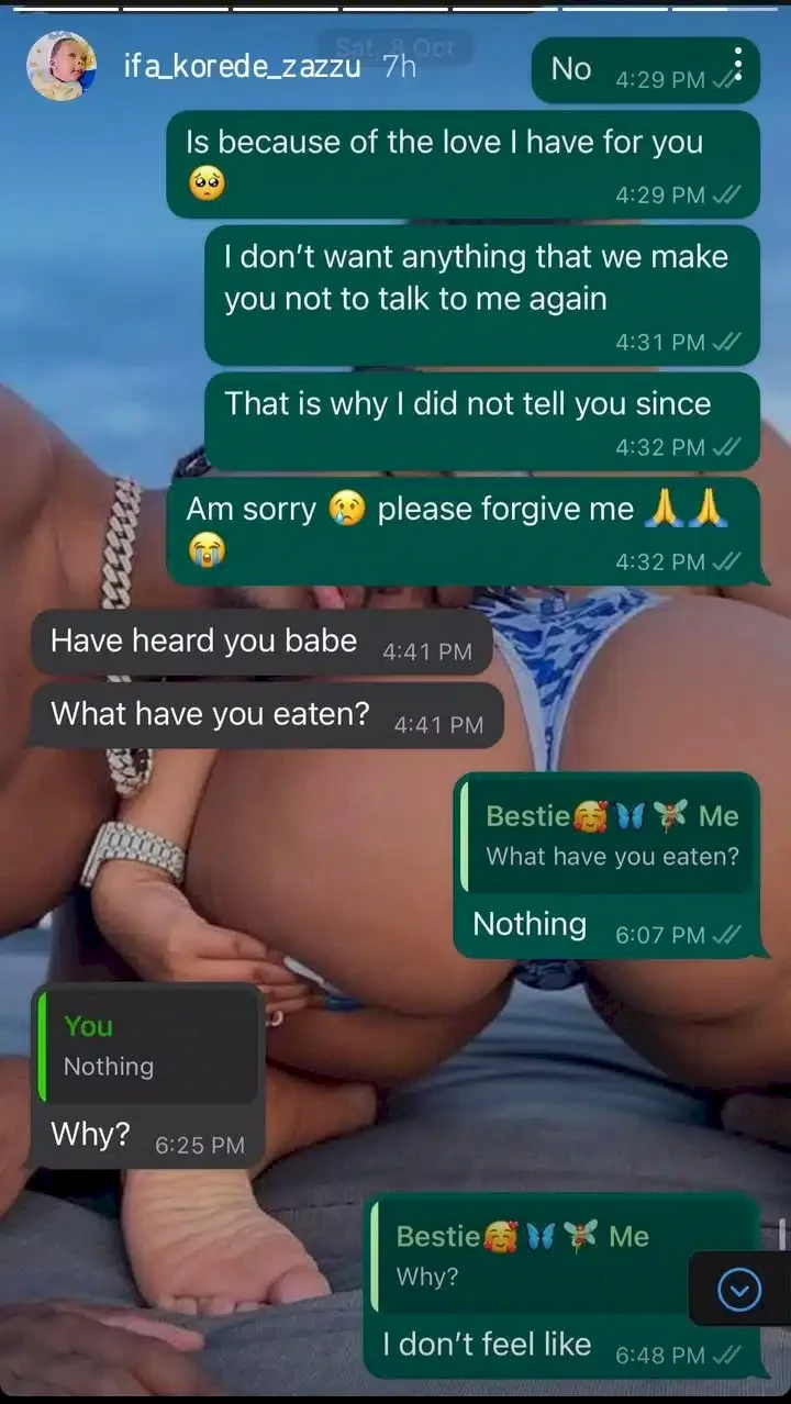 Portable catches second wife cheating with her bestie, leaks chat