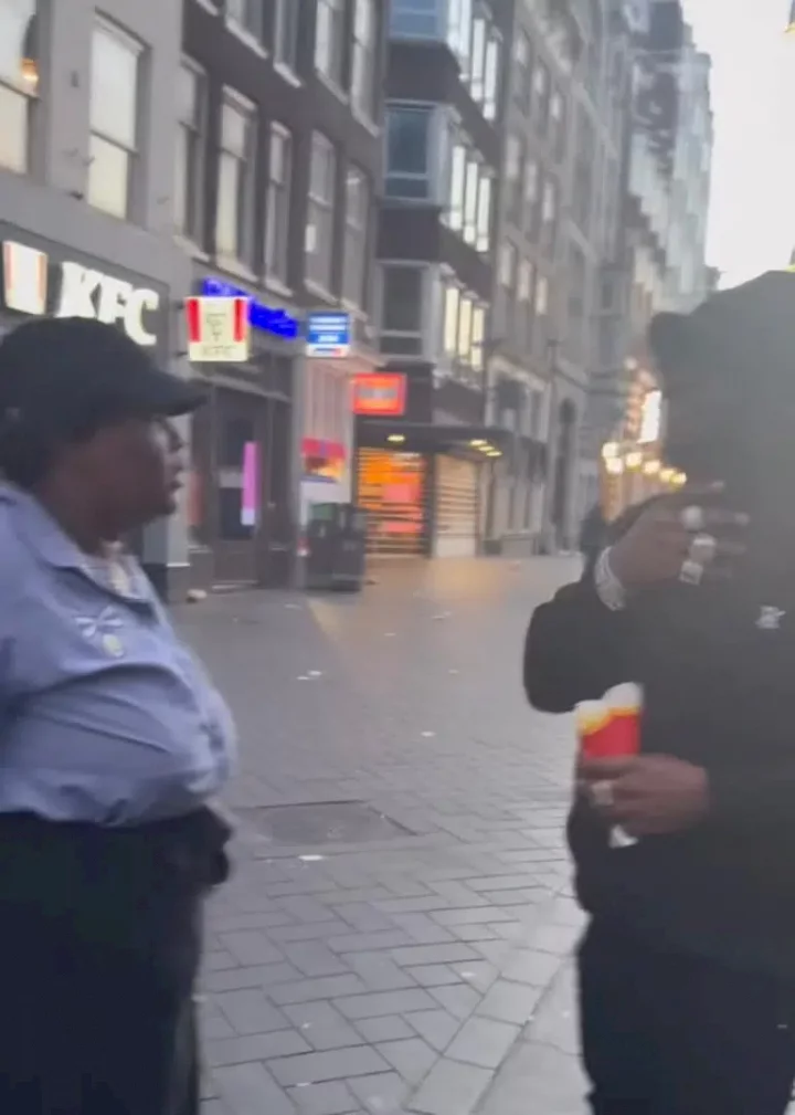 'Papa Imade, na you' - Moment Nigerian ladies recognize Davido in Amsterdam despite disguise (Video)