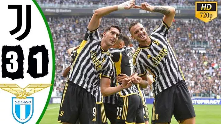 Juventus 3 - 1 Lazio (Sep-16-2023) Serie A Highlights