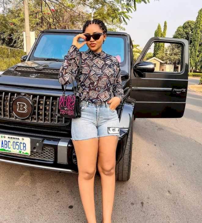 'I am the reigning Queen' - Regina Daniels brags, months after Ned Nwoko divorced Laila Charani (Video)