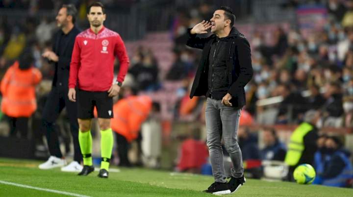 LaLiga: Xavi reacts after winning first Barcelona match against Espanyol