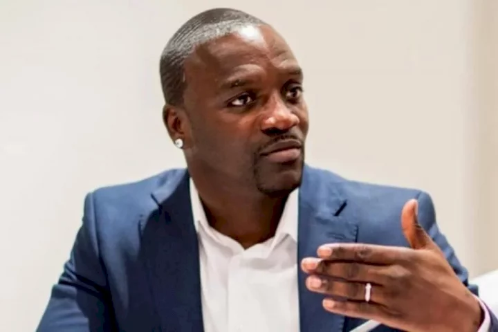 I was happier when poor - Singer, Akon