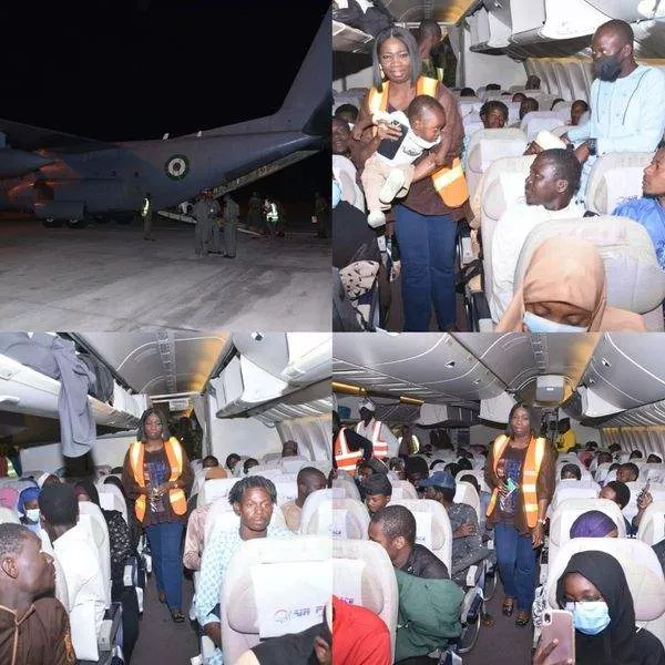 First set of Nigerian evacuees from Sudan arrive Abuja