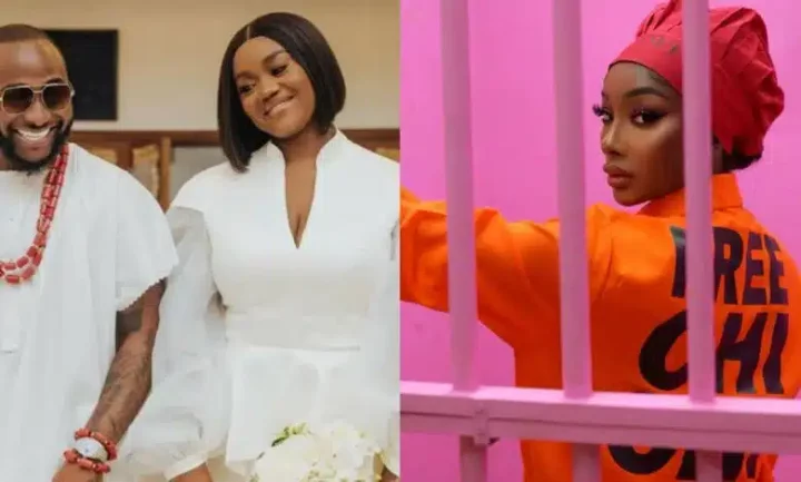 'Free Chef Chi' - Davido's alleged pregnant side chick, Anita Brown begins campaign for Chioma