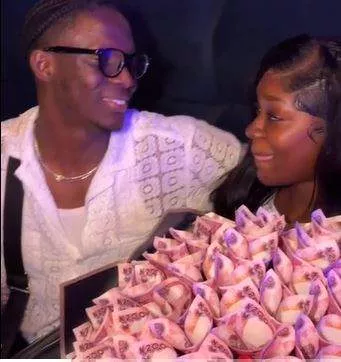 Nigerian Man Secretly Travels From Overseas To Surprise Girlfriend On Her Birthday