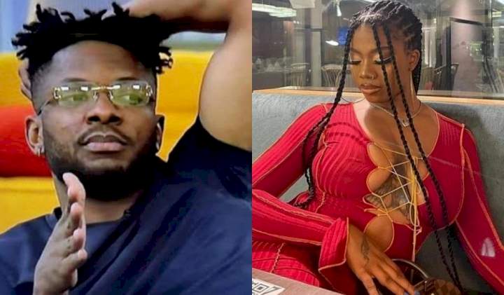 BBNaija: Cross brutally confronts Angel for being a player, turns down offer to 'knack' (Video)