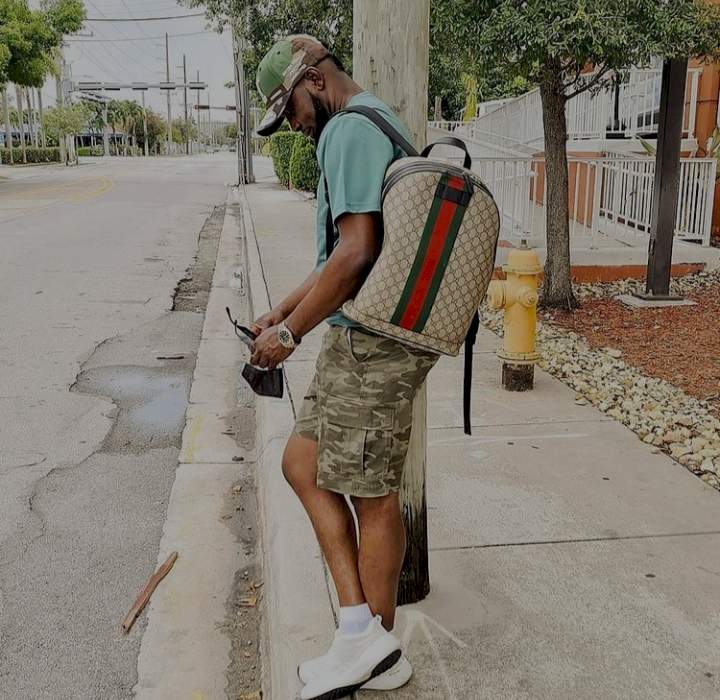 'The road be like Naija own' - Fans react to new photo of AY Makun in Miami, Florida