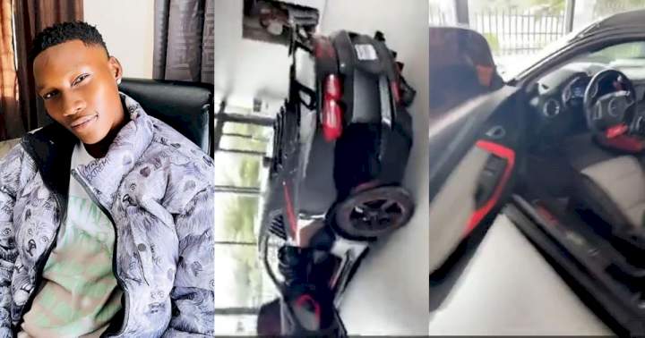 Singer Naira Marley's signee, Zinoleesky acquires an expensive ride (Video)