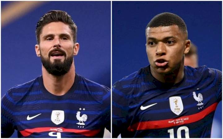 Euro 2020: Tension in France camp as Mbappe 'rejects' Giroud's apology