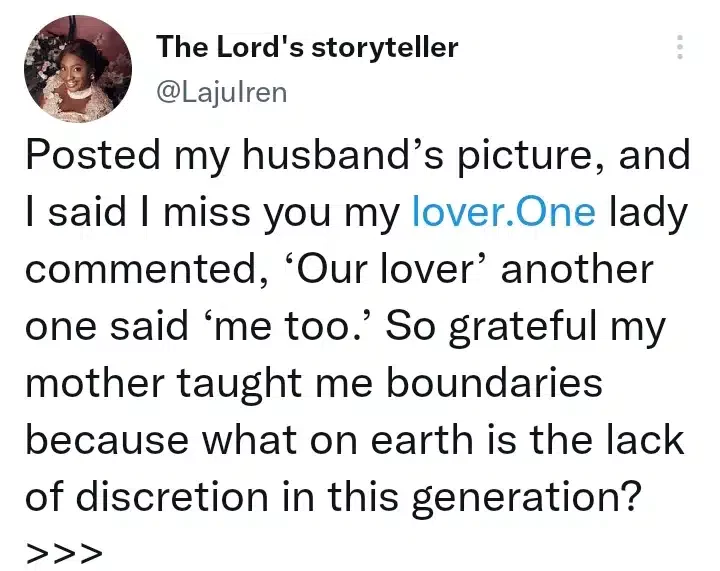 Pastor Laju Iren chastises ladies who left suggestive comment on her love post to husband