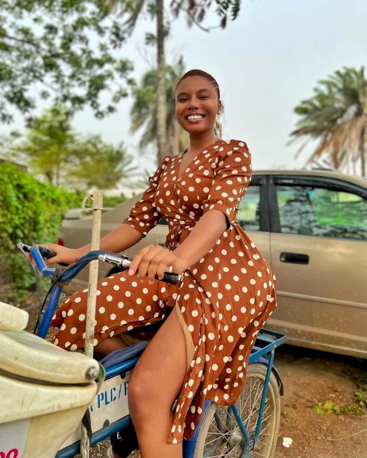 'What has she done with her body?' - Nigerians react as Nancy Isime shows off her curvaceous body