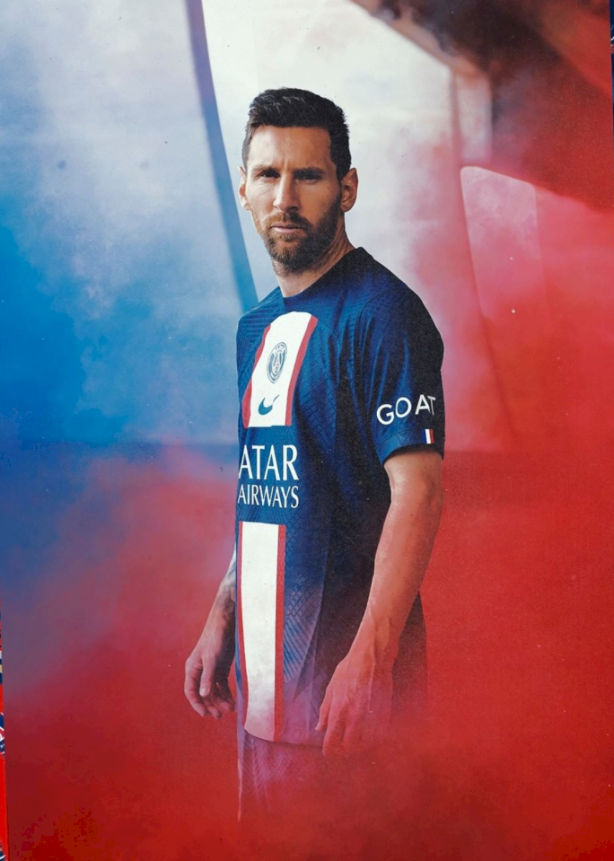 Lionel Messi will officially have 'GOAT' on his Paris Saint-Germain shirt next season thanks to new sponsorship deal