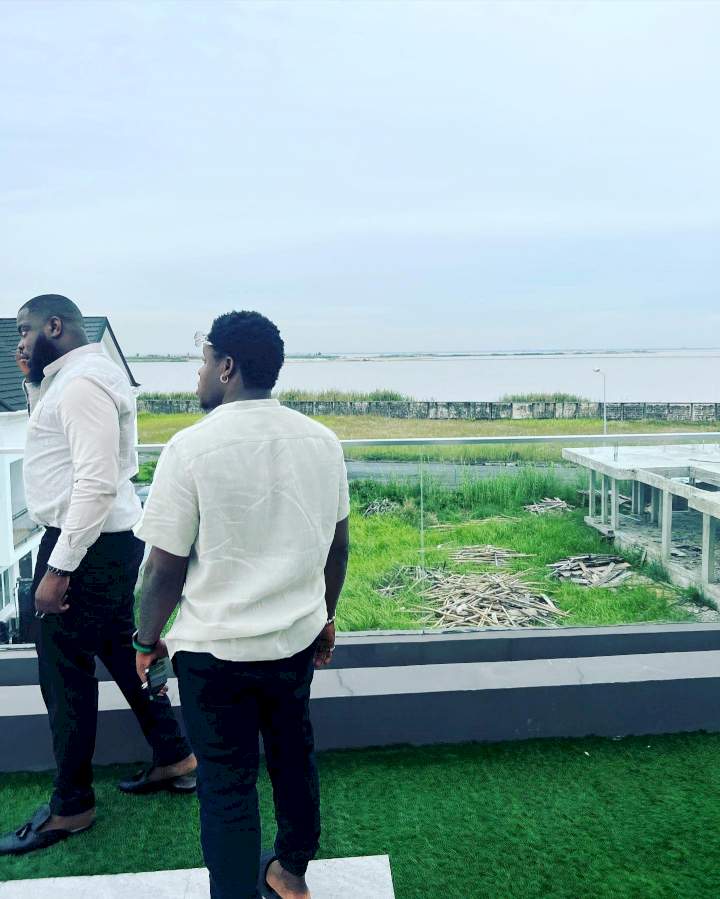 Omah Lay Shows Off Newly Acquired Mansion (Photos)