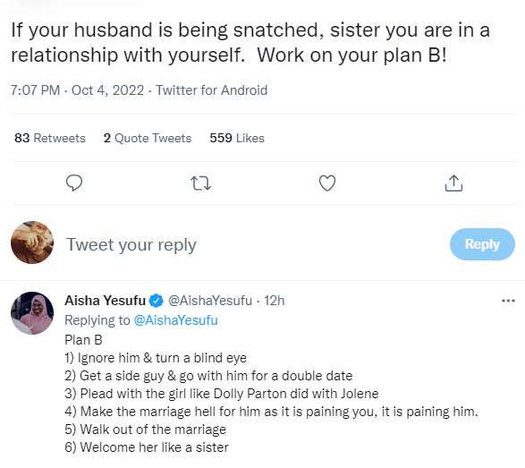 Aisha Tweets