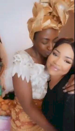 “I acted with Kate Henshaw” – Nengi express utmost excitement as she features in a movie with veteran actress, Kate Henshaw