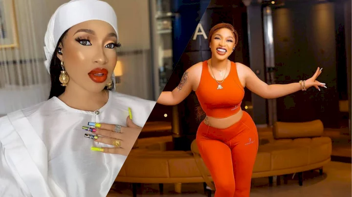 "May the downfall of anyone not be my glory" - Tonto Dikeh says as she prays to God to help her mind her business