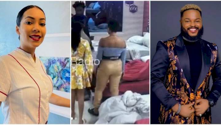 BBNaija: "That's very rude" - Housemates reprimands Maria for throwing away the food WhiteMoney served her (Video)