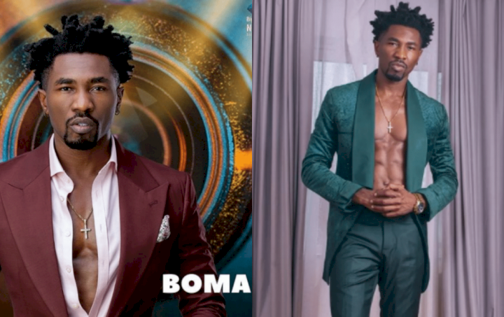 BBNaija: Boma replies ex-wife for saying bad character will come to light