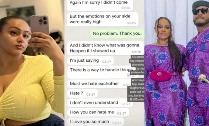 'Leave me alone! marriage isn't by force!' - Sina Rambo's ex-wife spits fire, spills fresh details