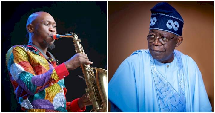 Seun Kuti defends old tweet praising Tinubu for ushering Buhari into power