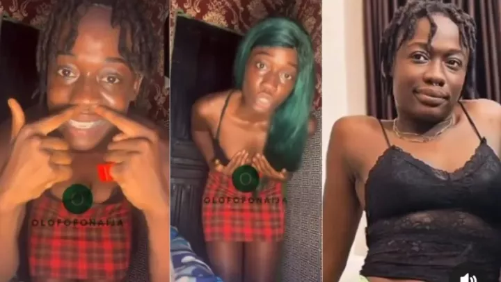 Please don't give my credit to someone else, am the girl in the leak tape not Mhiz Gold - Lady cries out (Video)