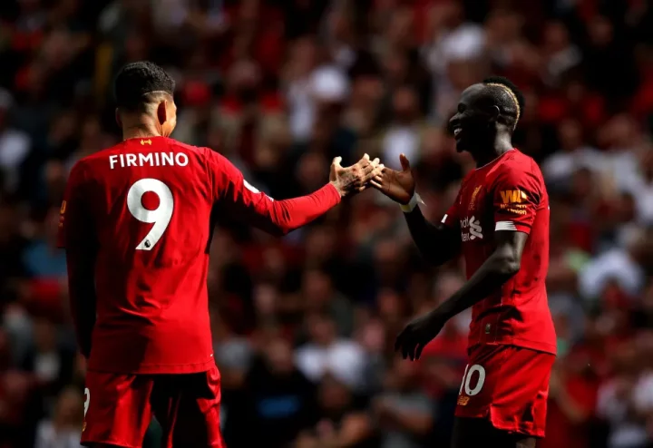 Footage shows Sadio Mane trolling Roberto Firmino in Liverpool reunion while Cristiano Ronaldo bromance continues (Watch!)