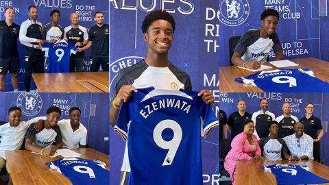 Nigerians react as Chelsea signs 15-year-old Nigerian boy