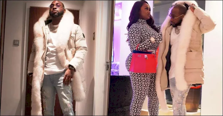 "The one in my heart" - Davido gushes over baby mama, Chioma Rowland