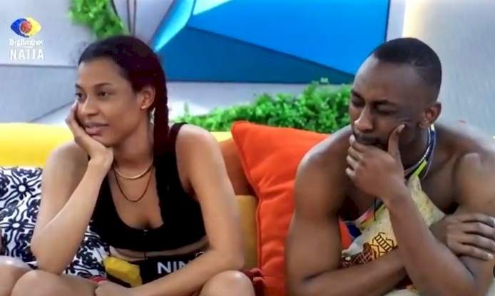 #BBNaija: Angel advises Pere on how to deal with Saga after 'betraying him'