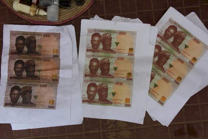 Three suspects arrested for possession and production of fake currency notes in Bauchi 