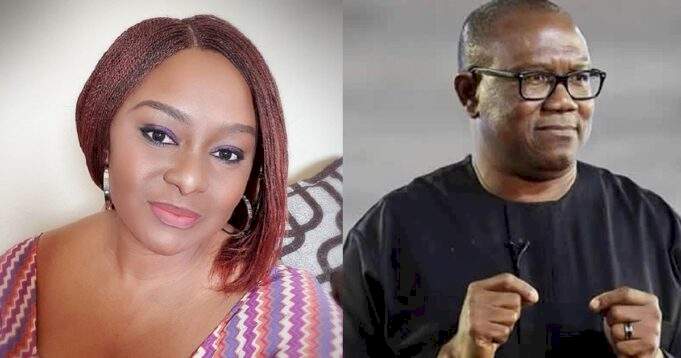 "70% of Peter Obi supporters are Zombidients and Obidiots" - Actress Victoria Inyama says many don't have a clue why they are supporting Obi
