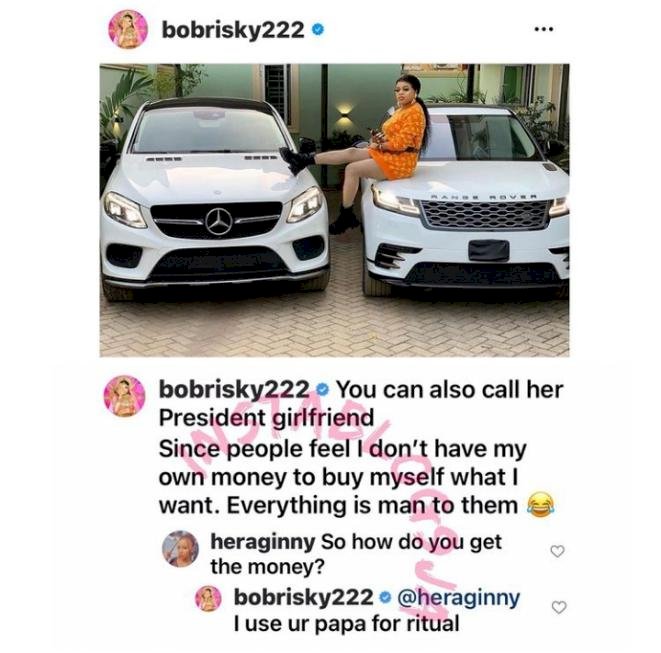 Bobrisky opens up on using human for rituals as the source of his wealth