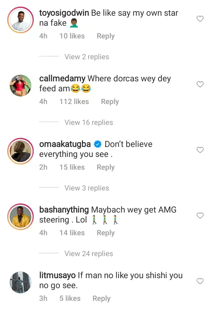 Reactions as Skiibii adds Maybach to his garage weeks after his ex, Dorcas declared him poor and hungry