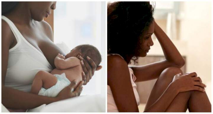 Nursing mother expresses fear after her husband used the milk from mammary gland to drink garri and got addicted
