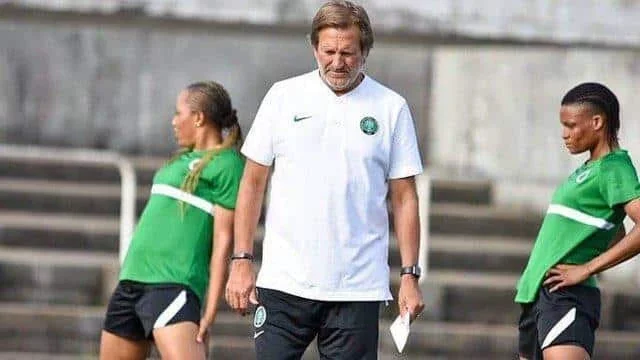 Super Falcons Coach Yet to Extend His Deal with NFF With Less Than One Month Left
