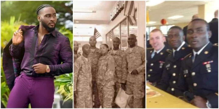 "The general" - Reactions as more throwback photos of Pere in US military surfaces
