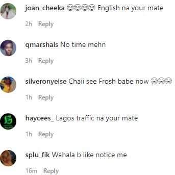 I'm too 'frosh' for this - Mercy Eke says as she resorts to boarding a bike in Lagos (Video)