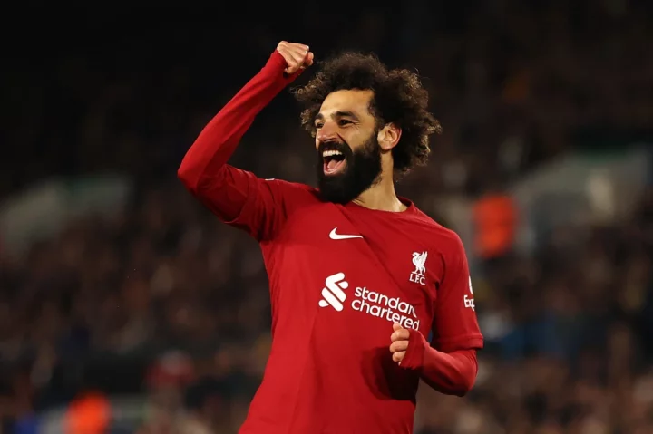 Mohamed Salah has scored the most left-footed goals in Premier League history