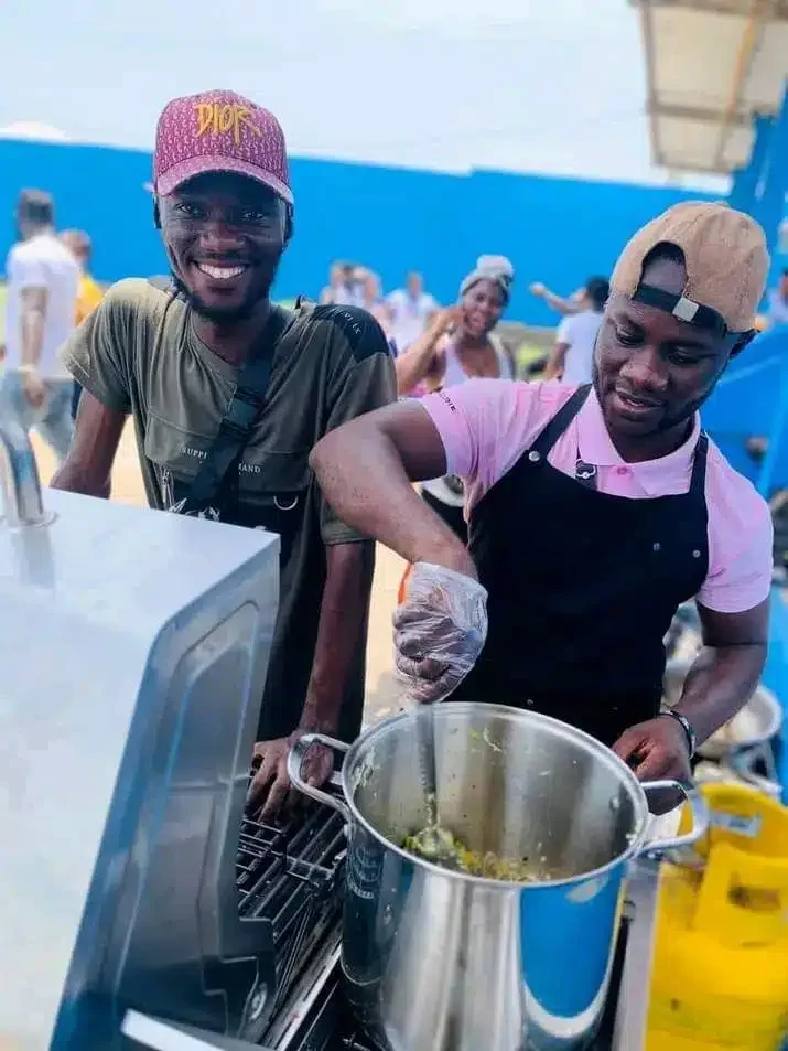 'He has cooked for 7 hours' - Liberian chef set to break Hilda Baci's record (Photos)