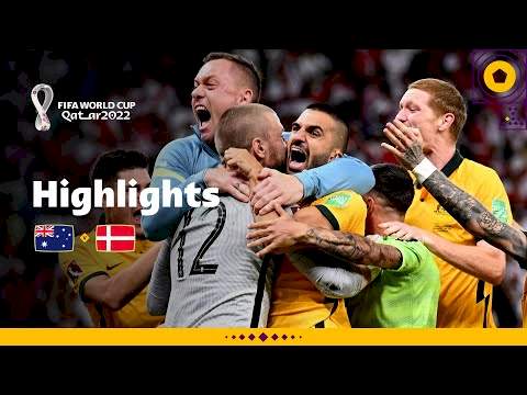 Australia 1  -  0 Denmark (Nov-30-2022) World Cup 2022 Highlights