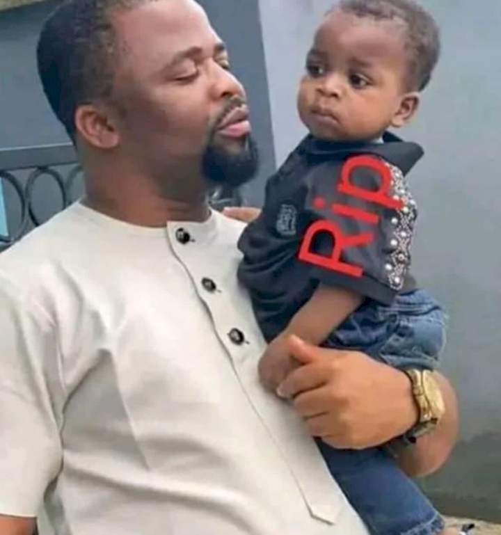 Actor, Osinachi Dike loses 2-year-old son