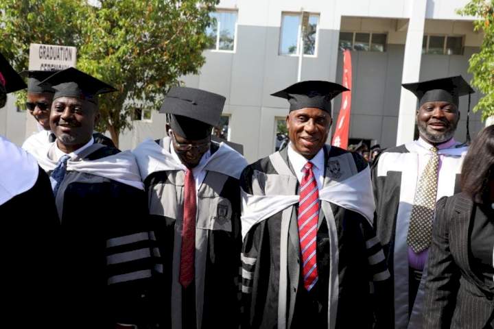Rotimi Amaechi graduates with a law degree 