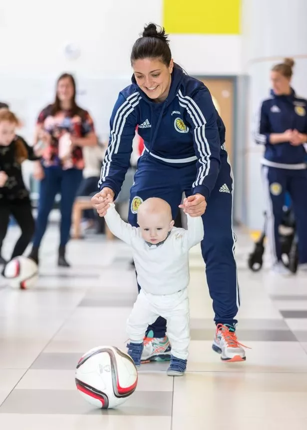 How female footballers balance football career with motherhood