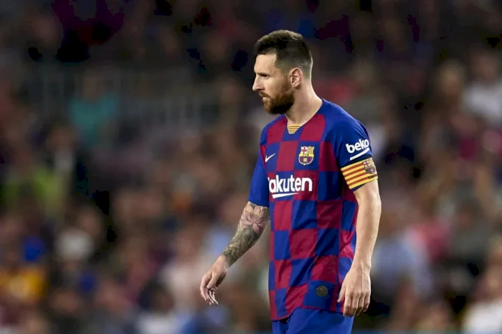 Barcelona confirm Messi has played his last game this season