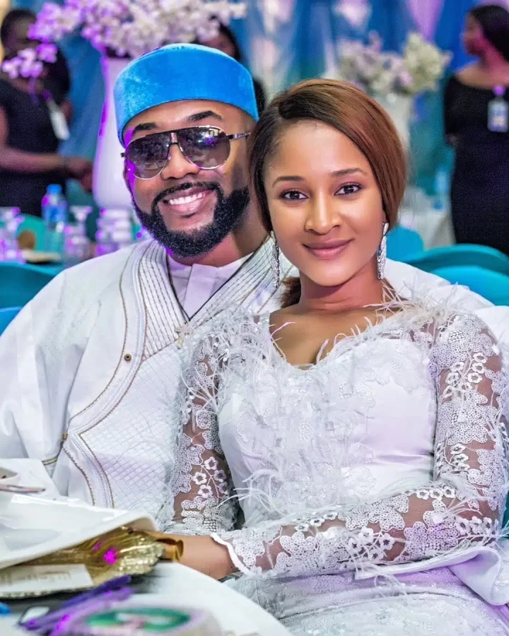 'I may have married the kindest person in the world' - Adesua Etomi-Wellington hails husband, Banky W