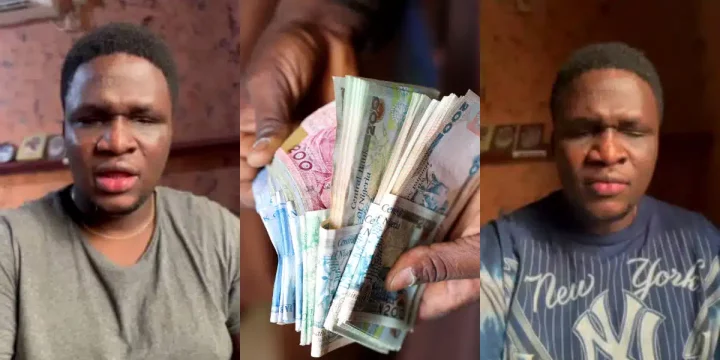 'Elon Musk paid me N97,000' - Visually impaired man shows money he earned on Twitter